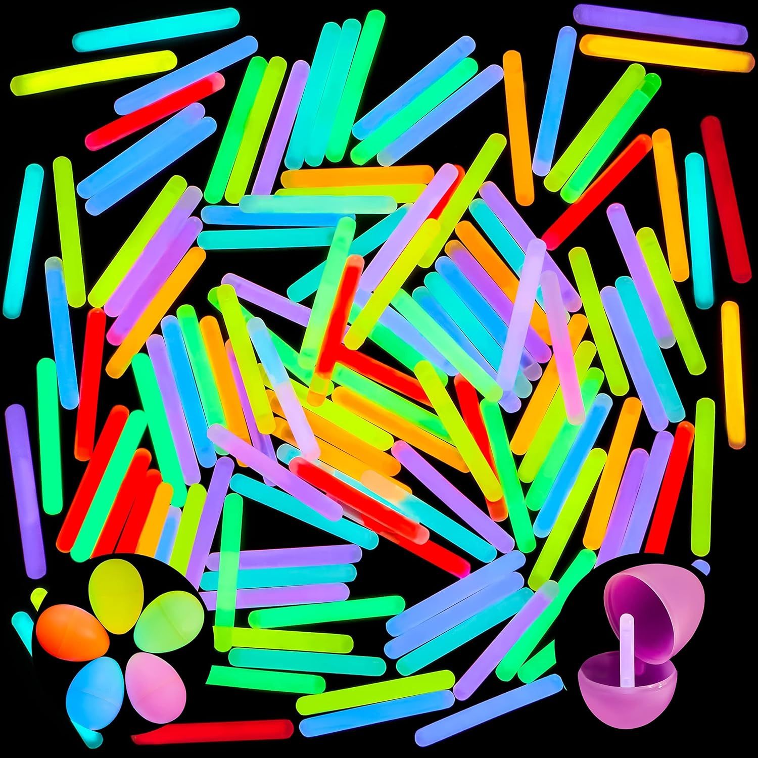 Wedding Hampers - 100 Mini Glow Sticks(1.7
