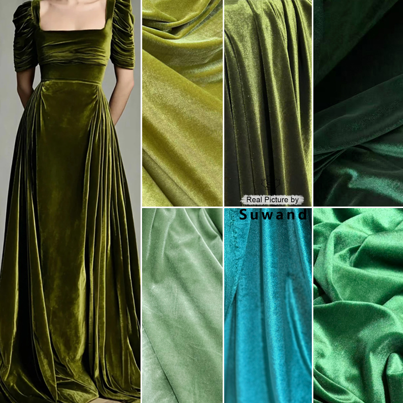 Wedding Backdrop Curtain - Soft Velvet Fabric for Women Formal
