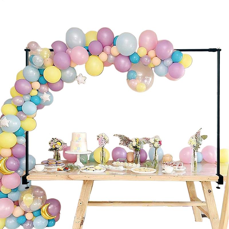 Confetti Balloon Set - Metal Table Arch Stand Reusable Balloon