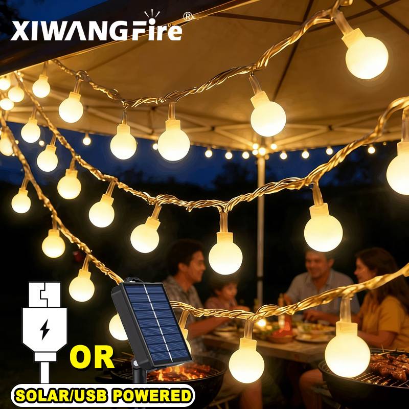 3-10M Solar/USB/Battery String - مراجعة Wedding Led وسعره
