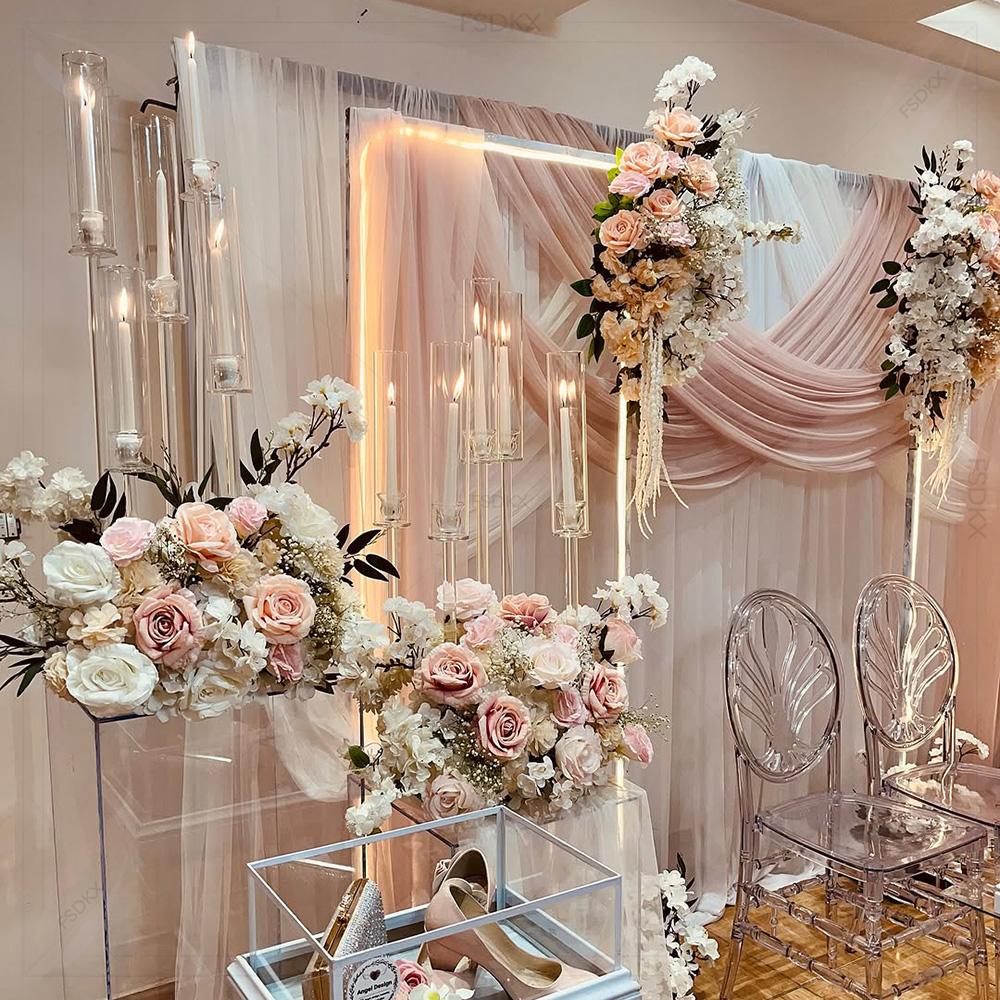 Wholesale Luxury Customized Me - مراجعة Wedding Backdrop Curtain وسعره