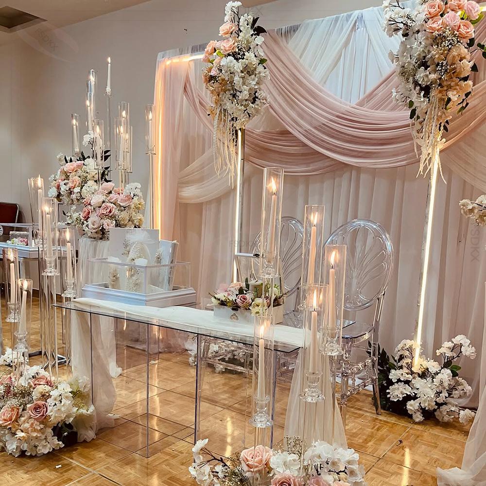 Wholesale Luxury Customized Me - مراجعة Wedding Backdrop Curtain وسعره