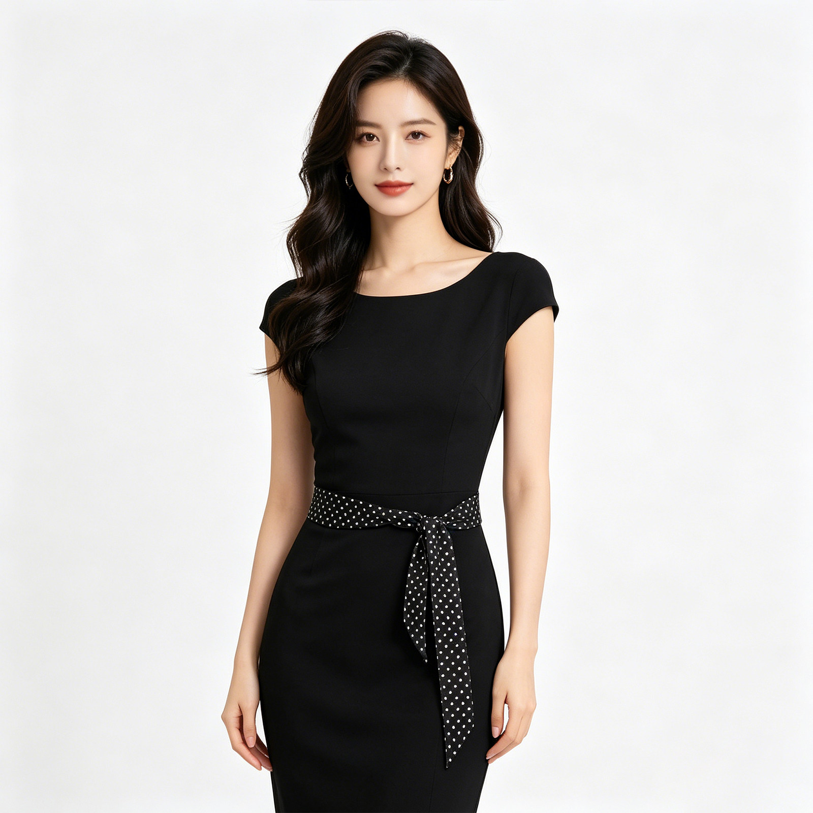Polka Dots Satin Waist Belt Br - مراجعة Bridal Sash Ribbon وسعره