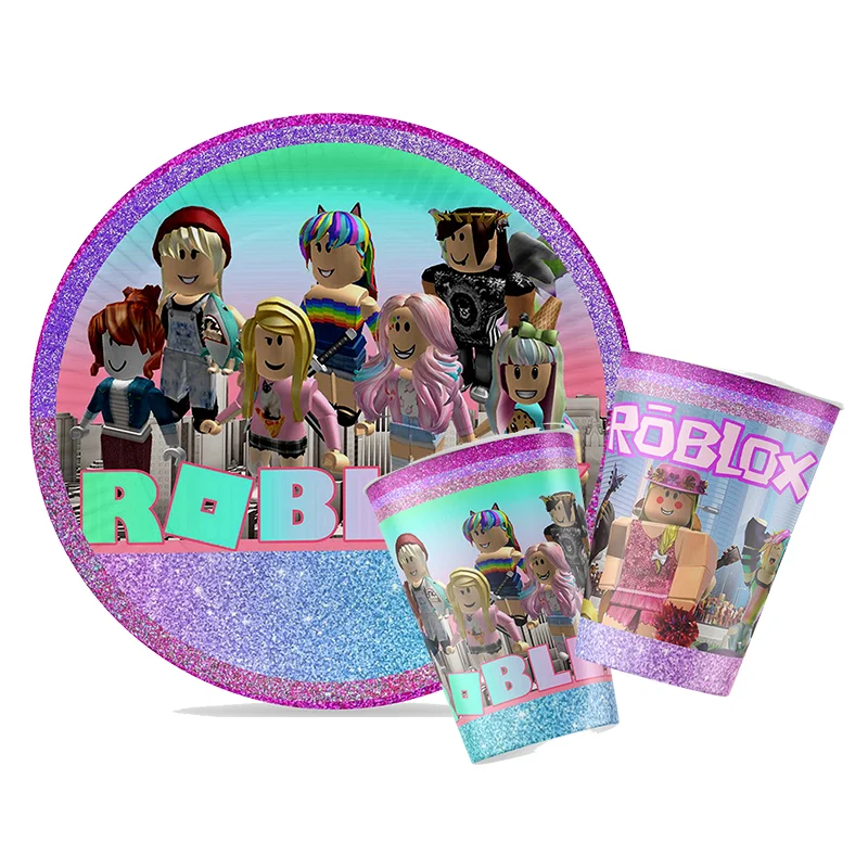 Roblox Girl Decorations for Pu - مراجعة Confetti Balloon Set وسعره