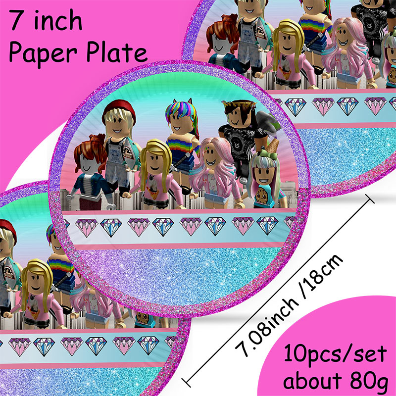 Roblox Girl Decorations for Pu - مراجعة Confetti Balloon Set وسعره