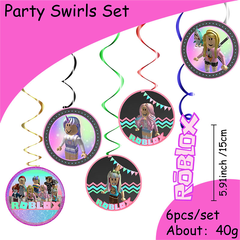 Roblox Girl Decorations for Pu - مراجعة Confetti Balloon Set وسعره