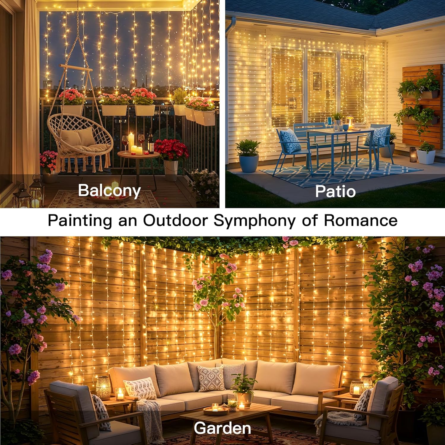 Curtain Lights For Bedroom 200 - مراجعة Wedding Led وسعره