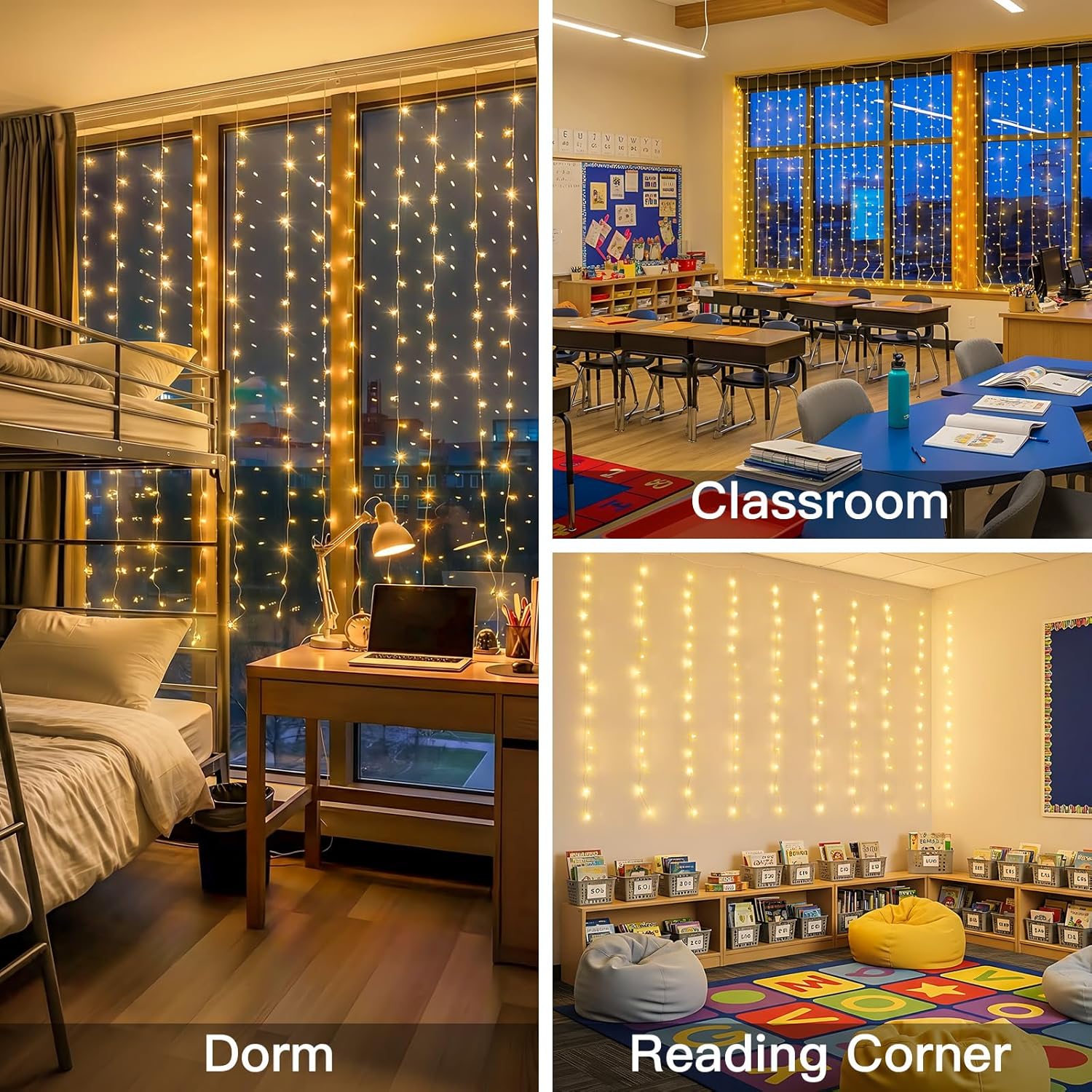 Curtain Lights For Bedroom 200 - مراجعة Wedding Led وسعره