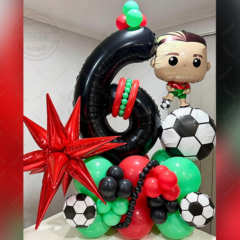 44Pcs Football Boy 1-9th Birth - مراجعة Supply Wedding Venue وسعره