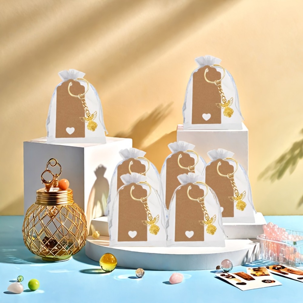 12/24/36/48sets Angel Keychain - مراجعة Wedding Supply Bulk وسعره