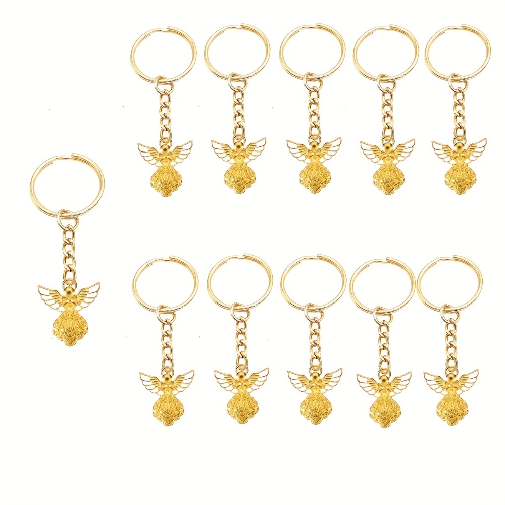 12/24/36/48sets Angel Keychain - مراجعة Wedding Supply Bulk وسعره