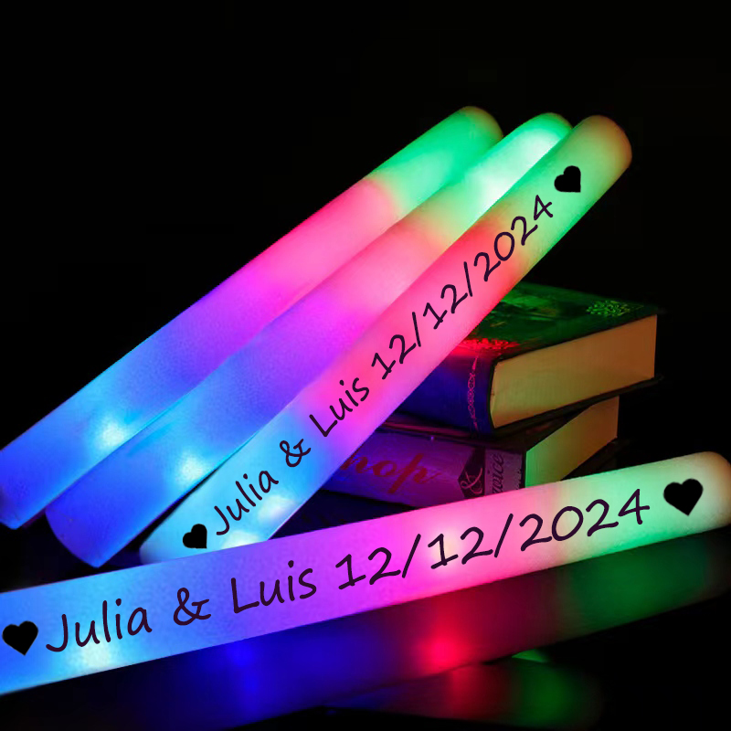 30Pcs LED Glow Sticks Bulk Col - مراجعة Wedding Supply Bulk وسعره
