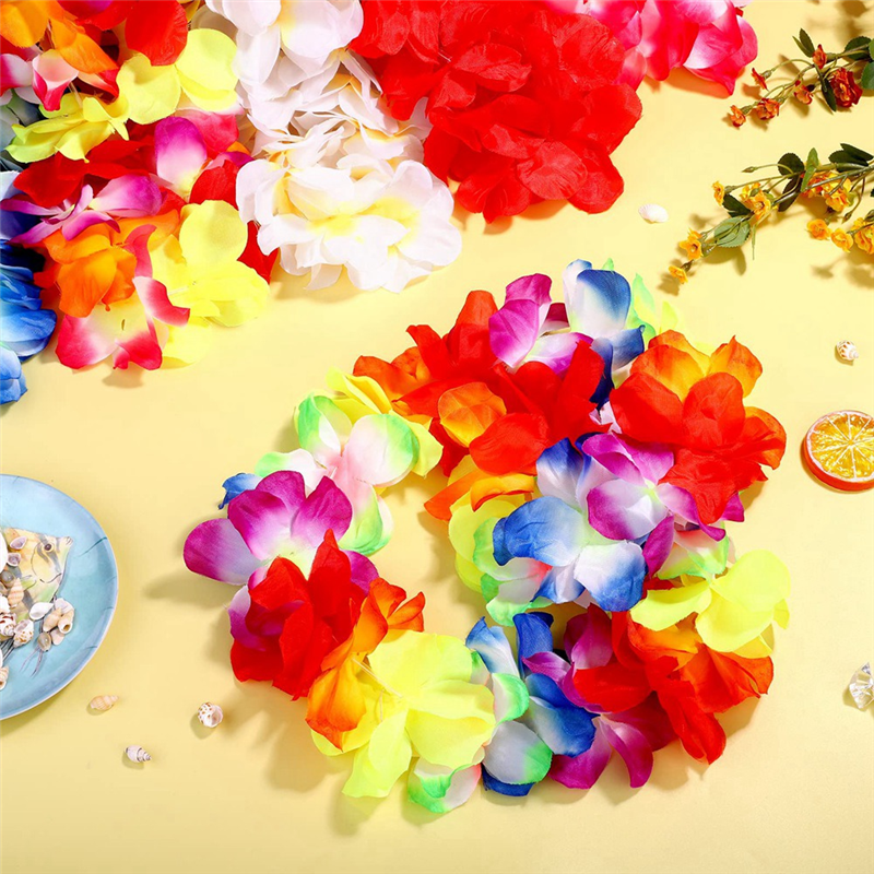 ABLN-6Pcs Hawaiian Leis Neckla - مراجعة Wedding Supply Bulk وسعره
