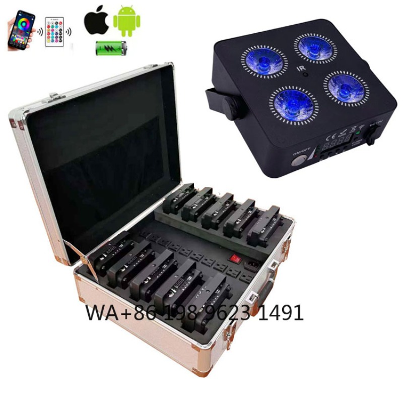 4X18W RGBWA+UV 6IN1 Mini Wirel - مراجعة Wedding Led وسعره
