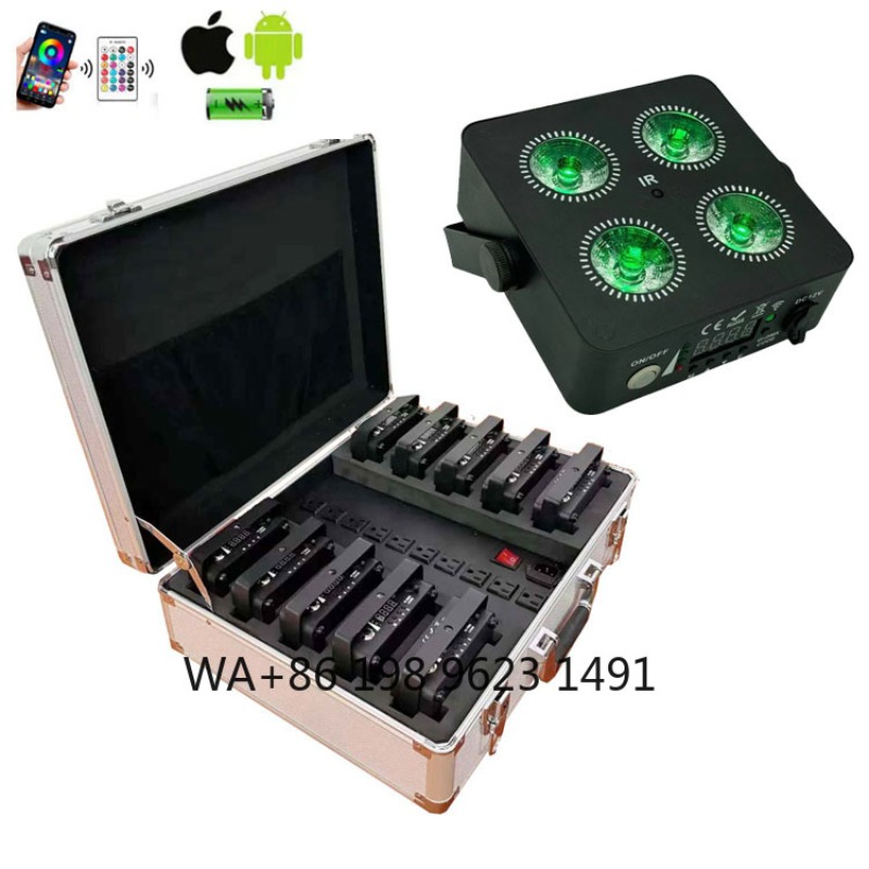 4X18W RGBWA+UV 6IN1 Mini Wirel - مراجعة Wedding Led وسعره