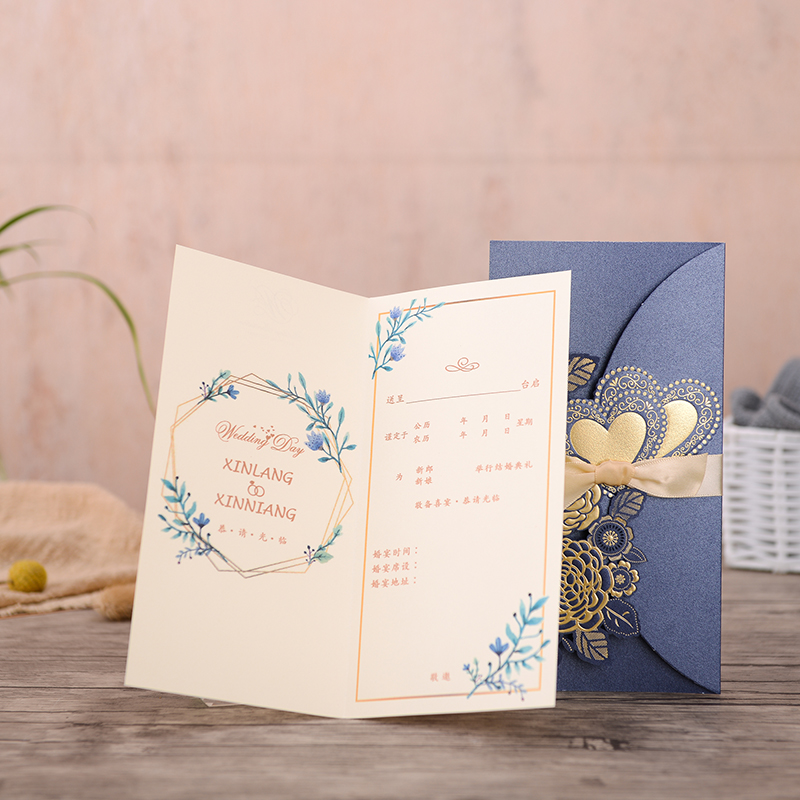 5/10Pcs Laser Cut Wedding Invi - مراجعة Wedding Supply Business وسعره
