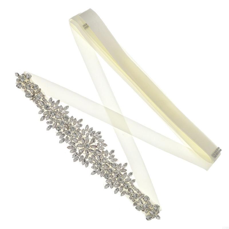 Luxurious Crystal Wedding Sash - مراجعة Bridal Sash Ribbon وسعره