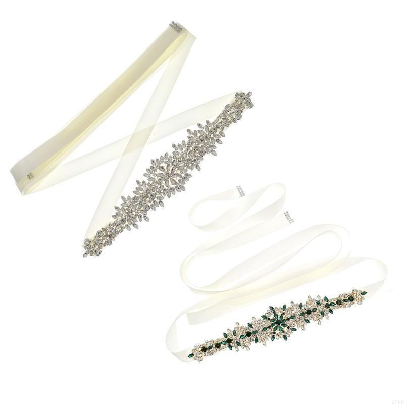 Luxurious Crystal Wedding Sash - مراجعة Bridal Sash Ribbon وسعره