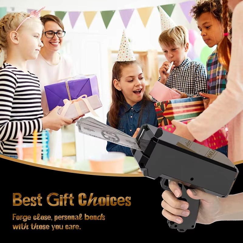 Shoot Money Gun Toy Funny Part - مراجعة Wedding Hampers وسعره