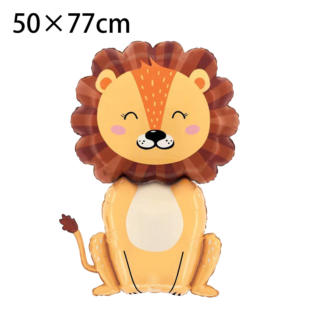 Jungle Animals Party Banner De - مراجعة Confetti Balloon Set وسعره