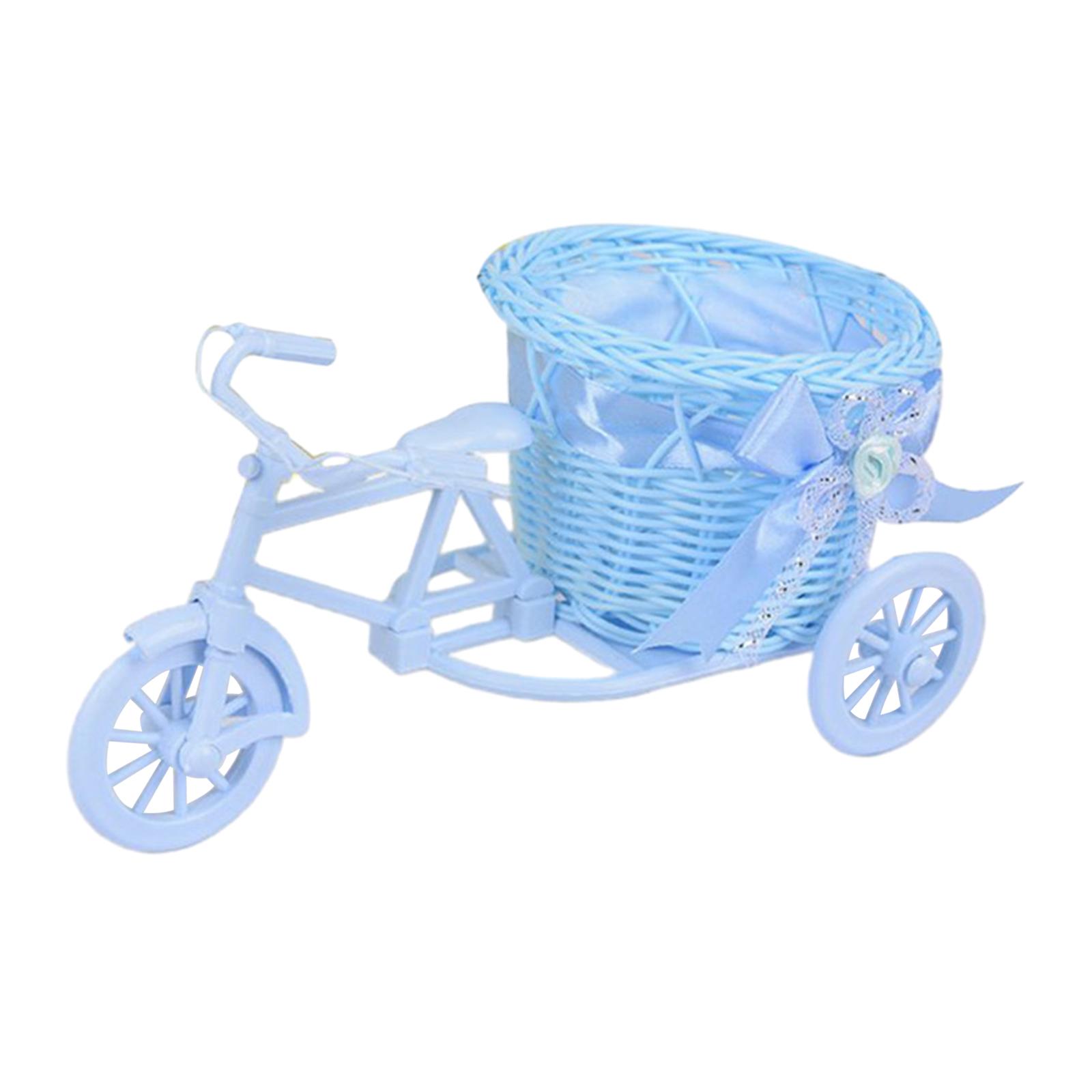 Bicycle Artificial Flower Bask - مراجعة Wedding Hampers وسعره