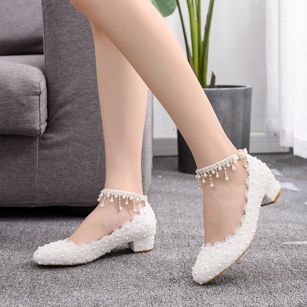 Women's Closed Toe Low Chunky  - مراجعة Wedding Fx وسعره