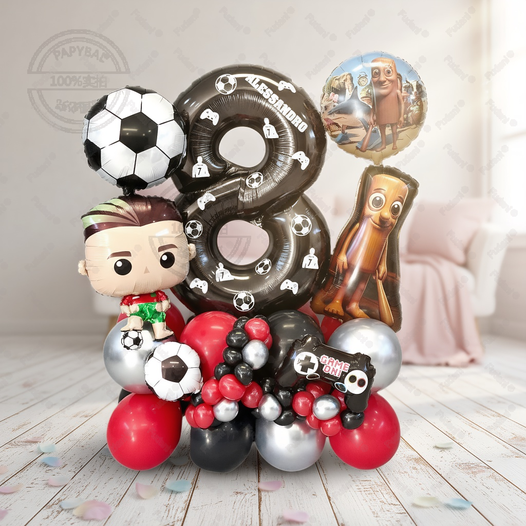 57Pcs Football Tung Tung Tung  - مراجعة Supply Wedding Venue وسعره