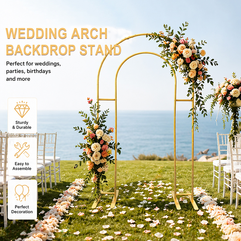 Open Arch Backdrop Stand, Doub - مراجعة Confetti Balloon Set وسعره