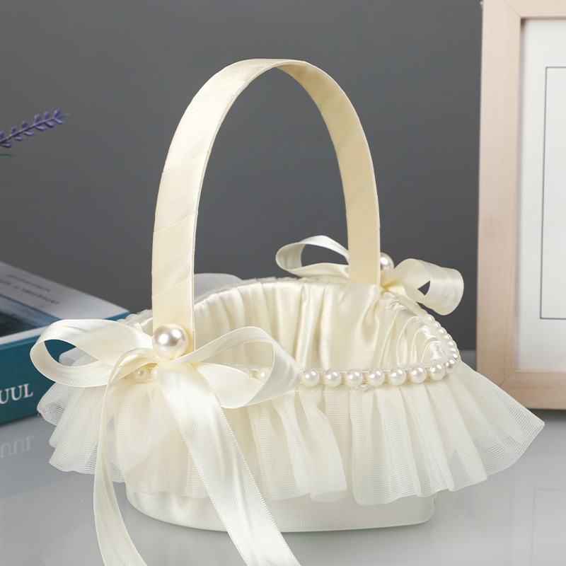 Wedding Flower Basket Bridesma - مراجعة Wedding Hampers وسعره