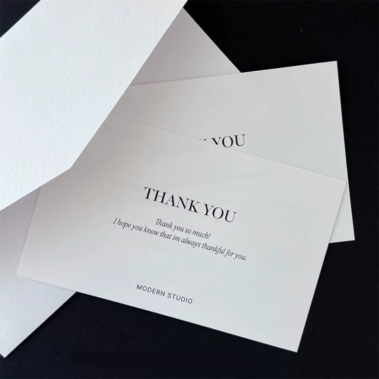 Custom Thank You Card For Smal - مراجعة Wedding Supply Business وسعره