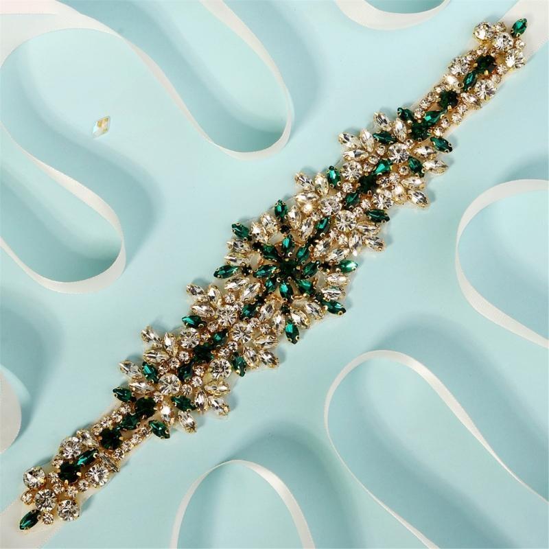 652F Shining Bridal Sash Belt  - مراجعة Bridal Sash Ribbon وسعره