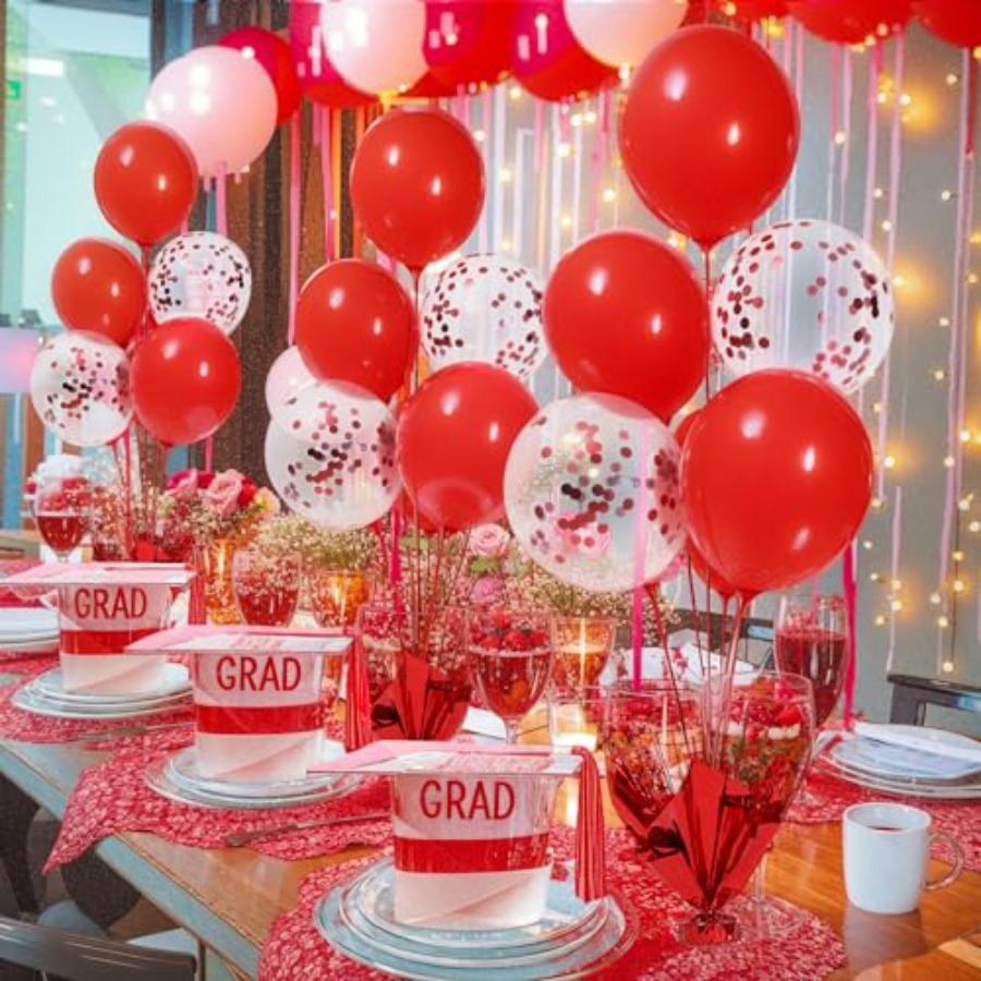 6 Set Christmas Table Balloons - مراجعة Confetti Balloon Set وسعره