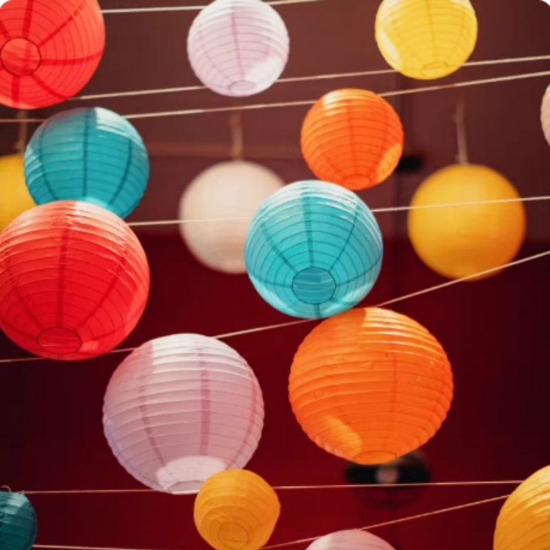 Multicolor Chinese Paper Lante - مراجعة Supply Wedding Venue وسعره