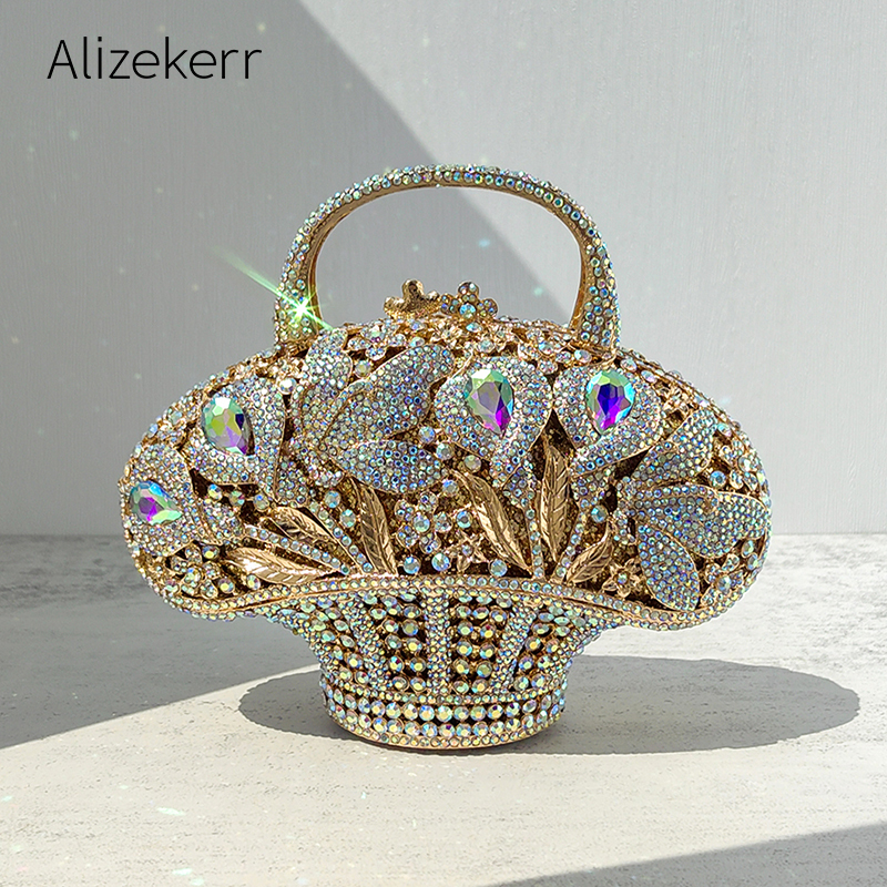 Alizekerr Flower Basket Crysta - مراجعة Wedding Hampers وسعره