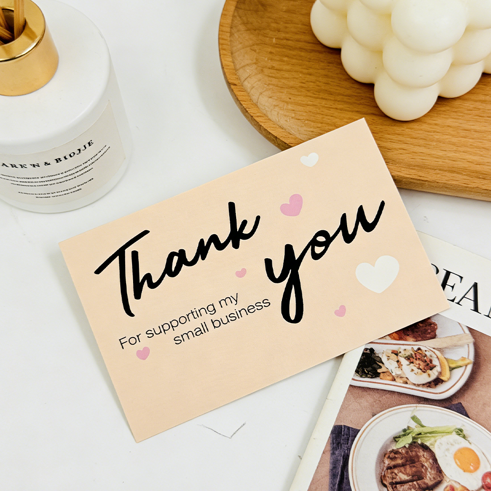 50/100pcs Thank You Cards, for - مراجعة Wedding Supply Online وسعره