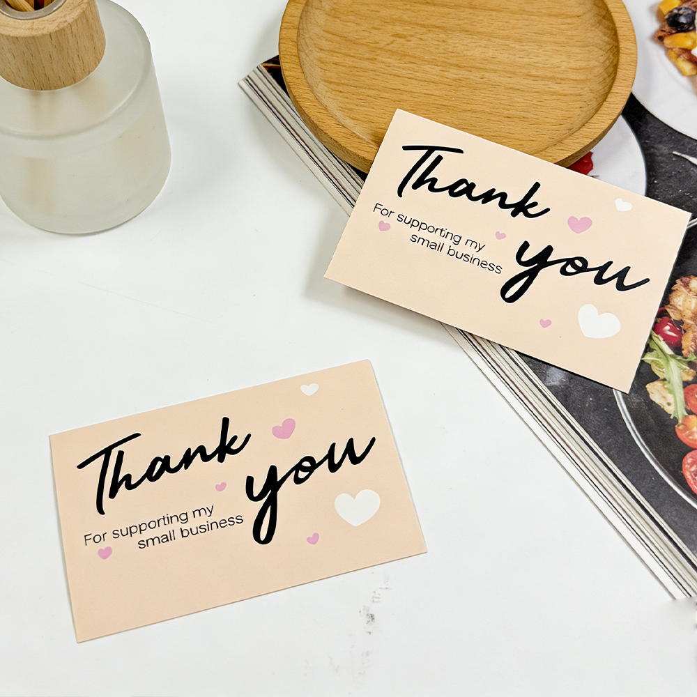 50/100pcs Thank You Cards, for - مراجعة Wedding Supply Online وسعره
