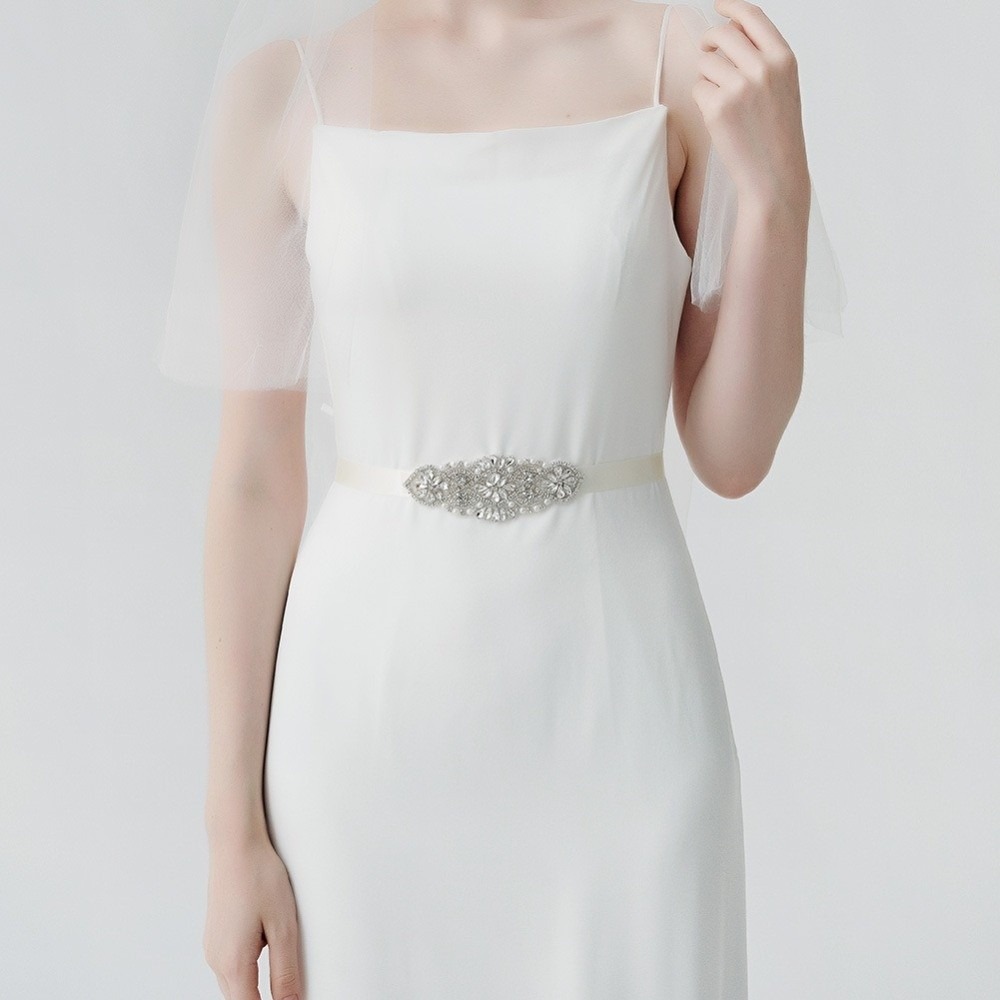 Sweet Ribbon Bridal Belt Long  - مراجعة Bridal Sash Ribbon وسعره