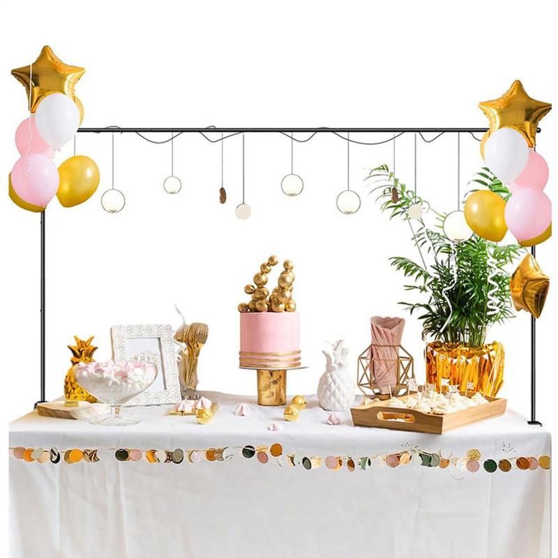 Metal Table Arch Stand Reusabl - مراجعة Confetti Balloon Set وسعره