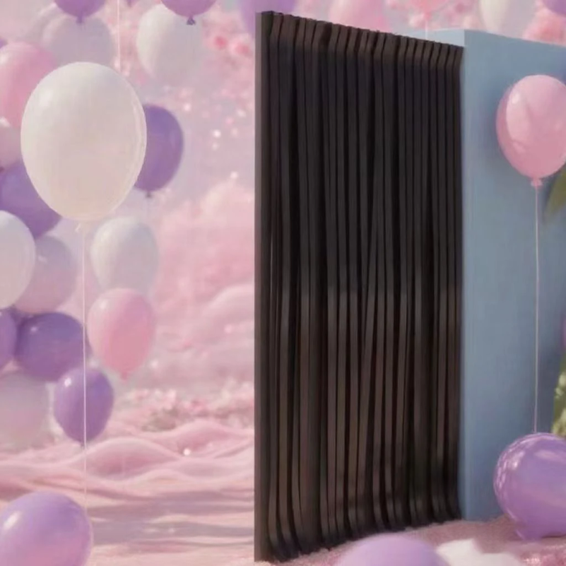 1*2M Party Backdrop Metallic F - مراجعة Wedding Backdrop Curtain وسعره
