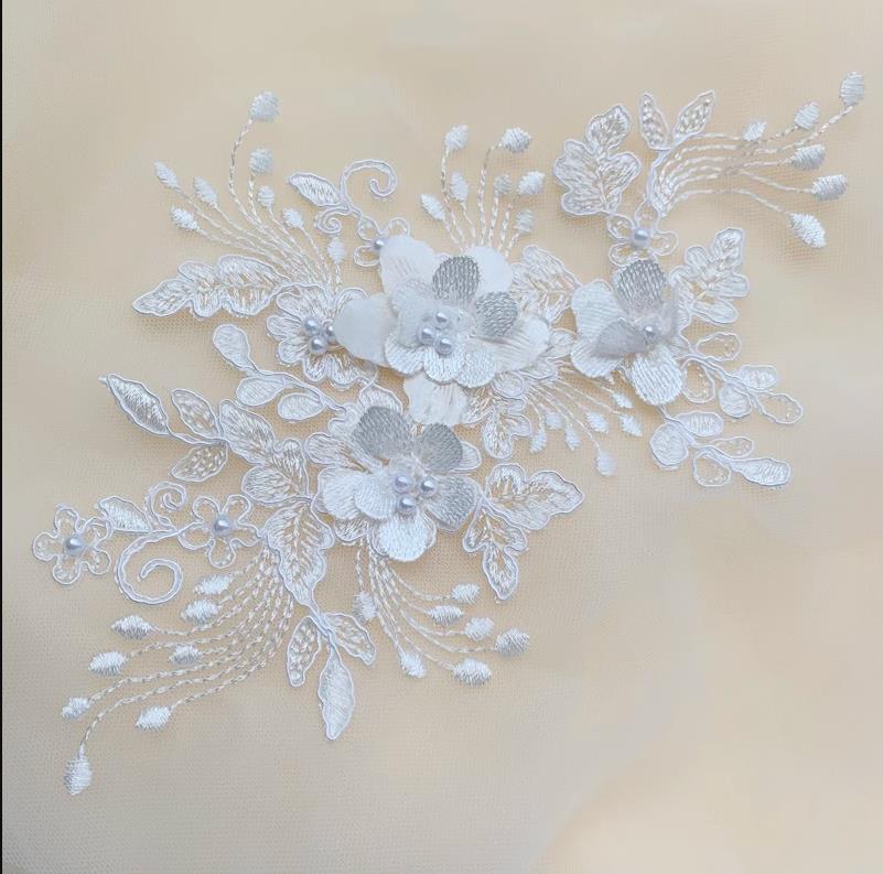 Pearl Lace Border Line, 3D Mir - مراجعة Wedding Supply Online وسعره