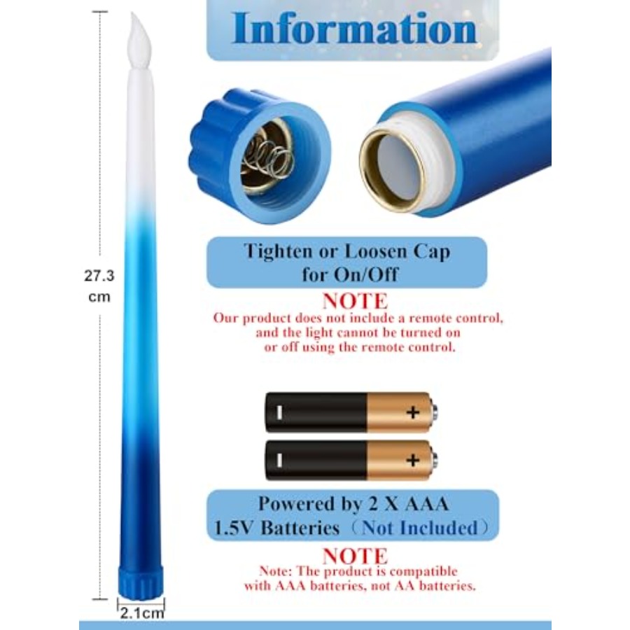 48 Pcs Flameless LED Taper Can - مراجعة Wedding Led وسعره