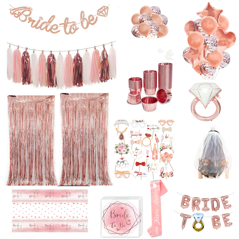 Bride To Be Party Decorations  - مراجعة Confetti Balloon Set وسعره