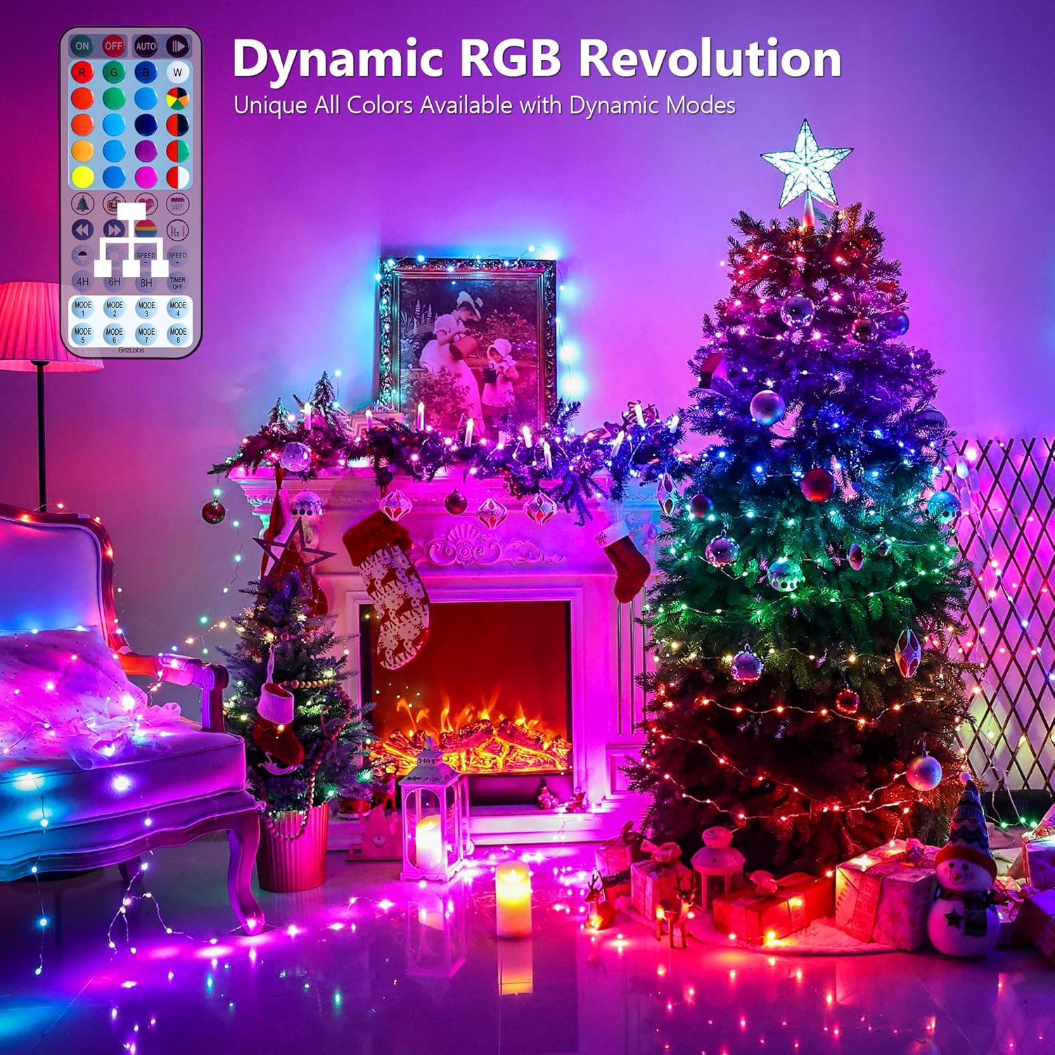 33ft 100 LED Red White Blue Fa - مراجعة Wedding Led وسعره