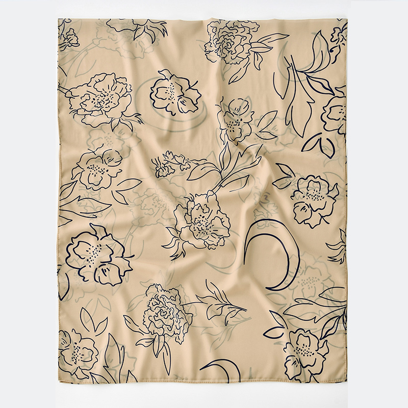 Ramadan Printed Chiffon Hijab  - مراجعة Good Floral & Wedding Decor Supply وسعره