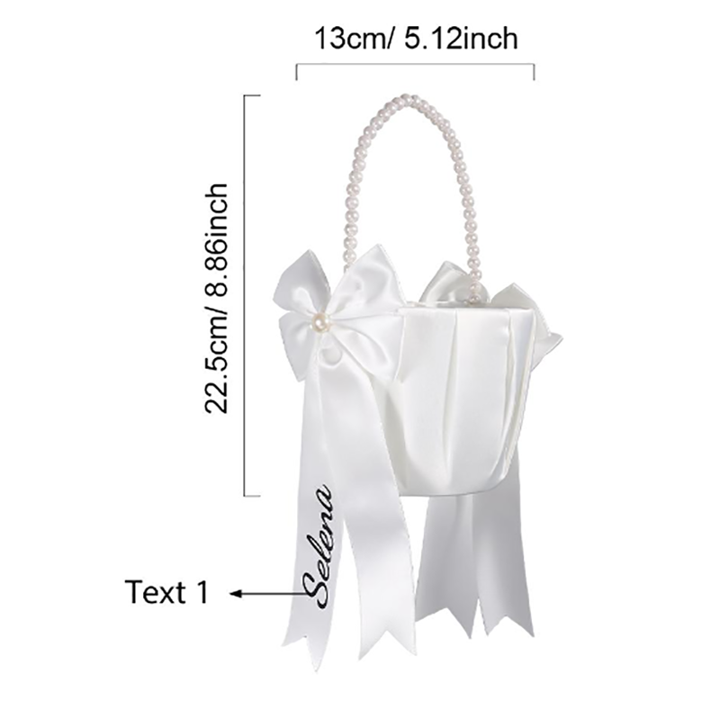 Custom Name Flower Girl Basket - مراجعة Wedding Hampers وسعره