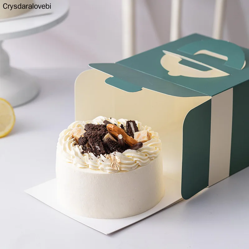 20pcs 4 Inch Paper Cake Box Ha - مراجعة Good Supply Wedding Cake وسعره