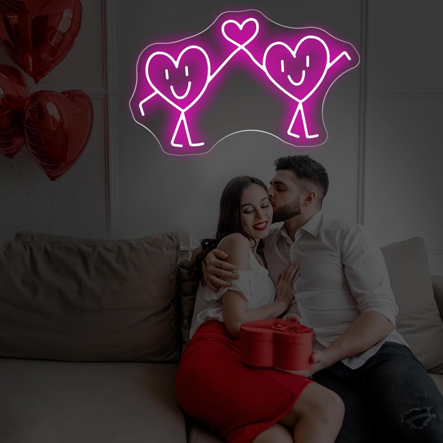 Love Neon Sign USB Dimmable LE - مراجعة Wedding Led وسعره