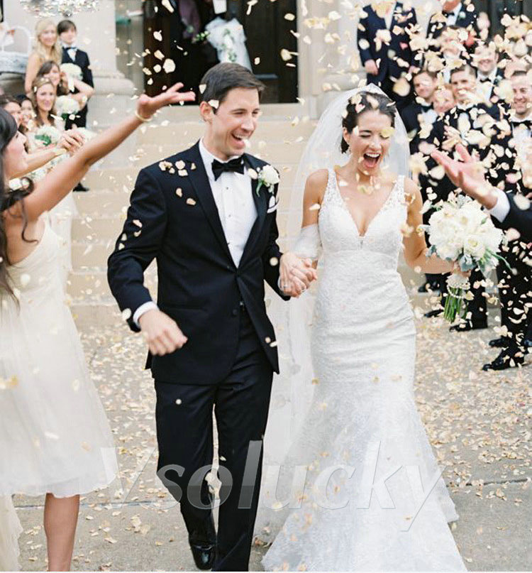 100pcs Silk Rose Petals Table  - مراجعة Supply Wedding Venue وسعره