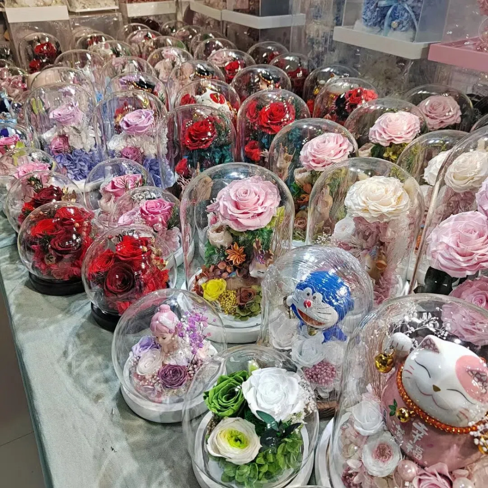 6pcs Eternal Rose Flower Heads - مراجعة Wedding Supply Bulk وسعره