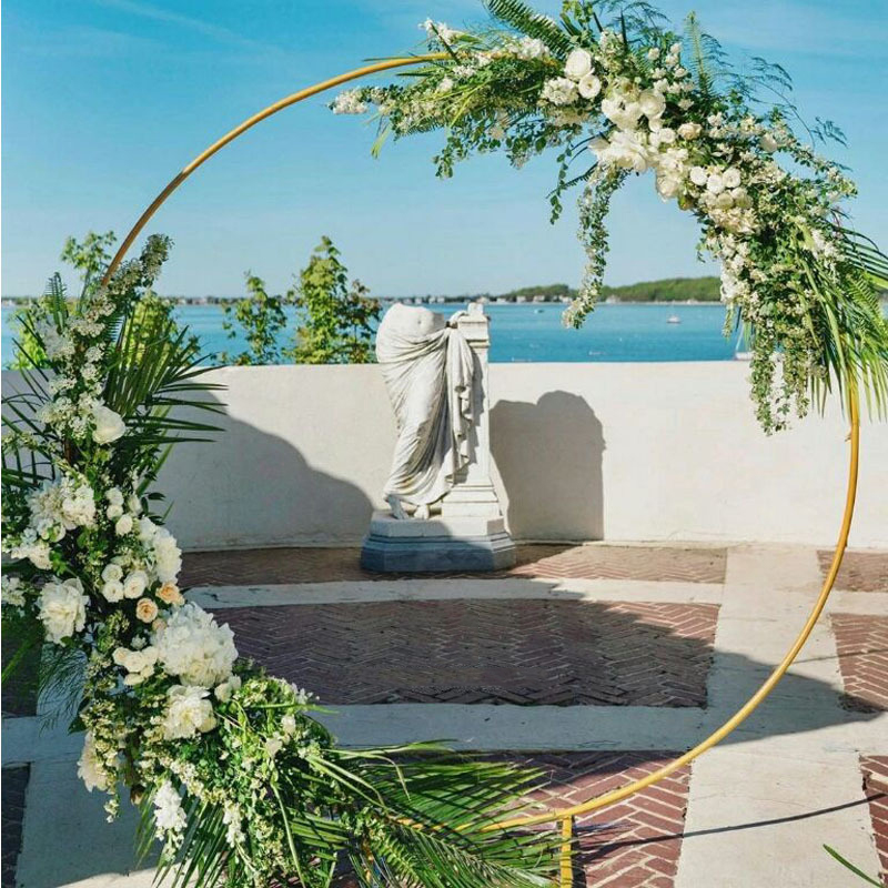 Wedding Arch Stand Round Metal - مراجعة Confetti Balloon Set وسعره